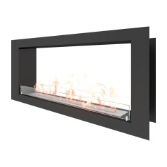 Биокамин сквозной SteelHeat LONG 1300